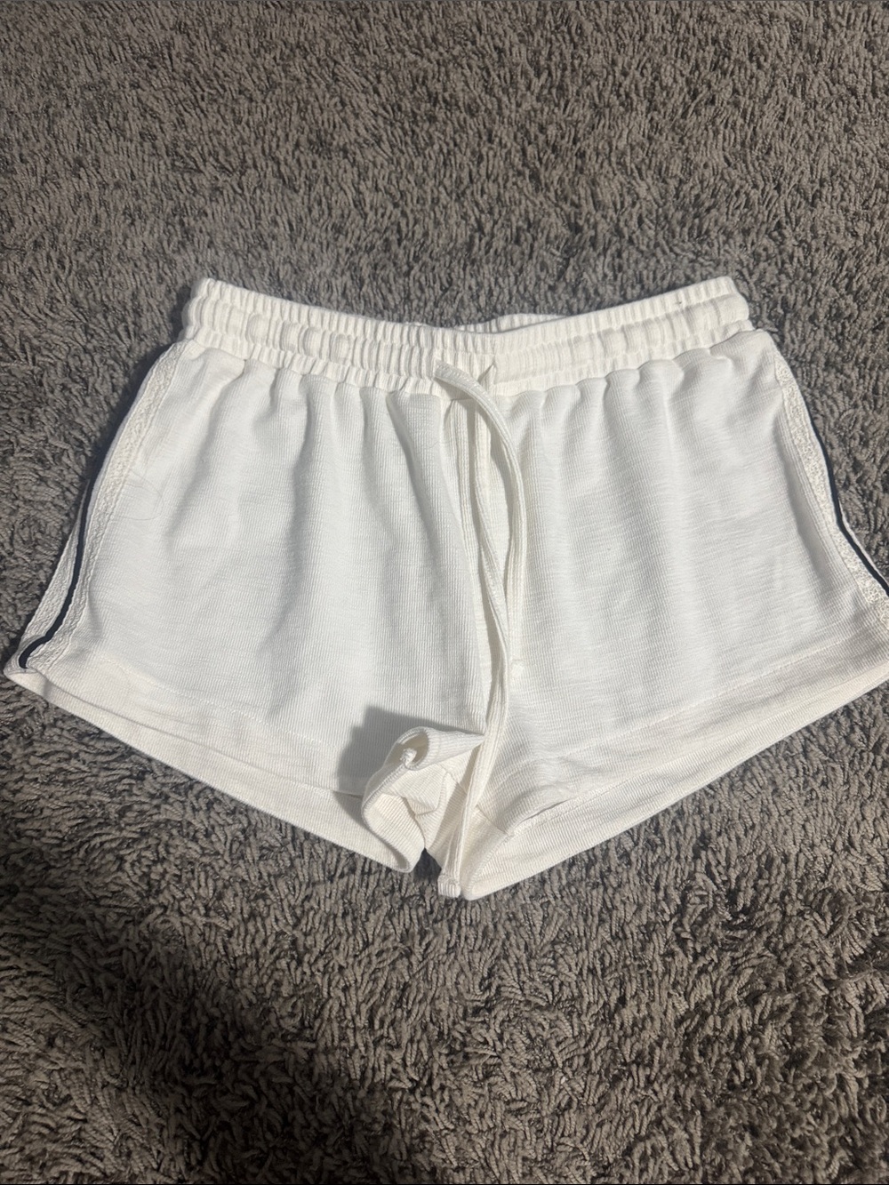 Cotton On White Women's Casual Drawstring Shorts